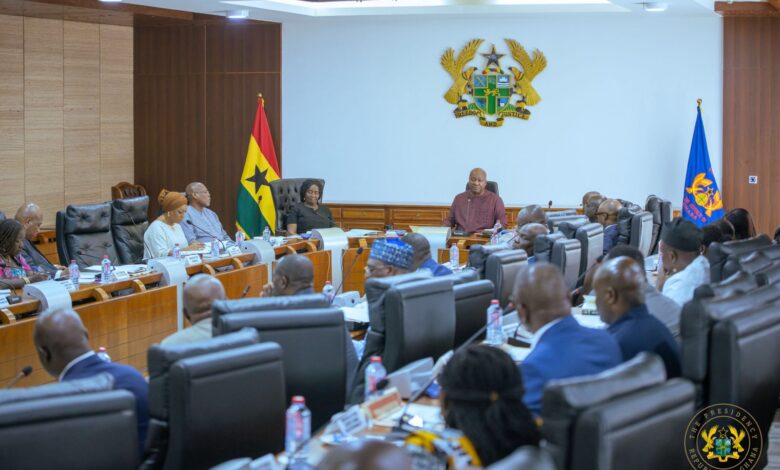 Photos: Mahama’s first Cabinet meeting