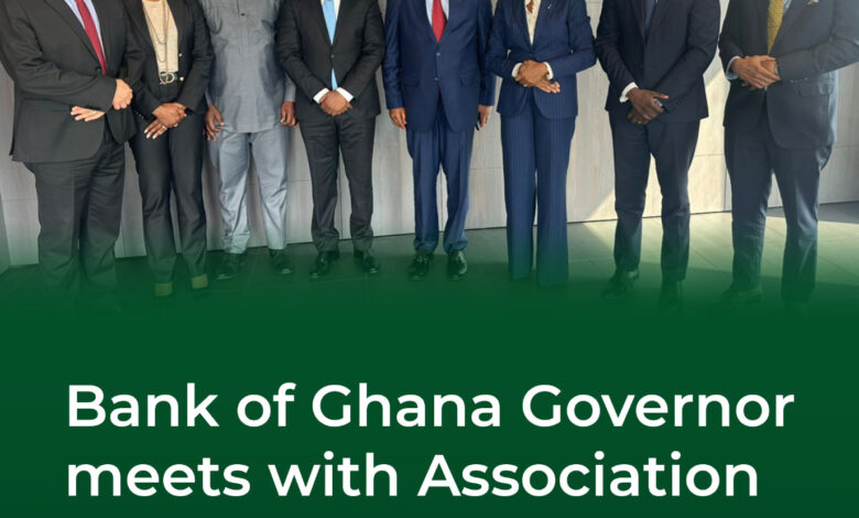 Ghana Association of Banks push for reforms in key meeting with new BoG Governor