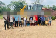 Police in Western Region arrest 7 Chinese and 8 Ghanaians for galamsey in Ankobra River