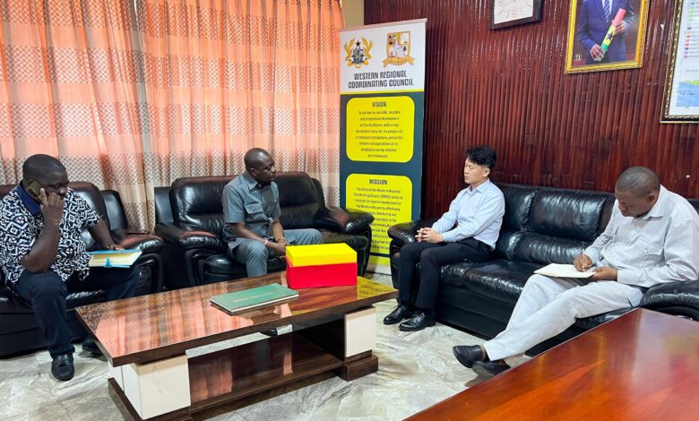 Western Regional Minister assures Chinese investor of conducive environment for business