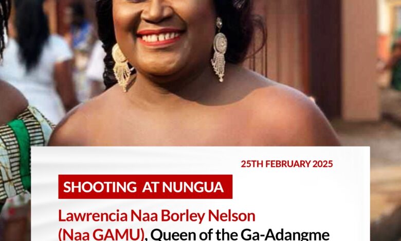 Queen of Ga-Adangme Muslim Union Naa GAMU shot dead during enstoolment