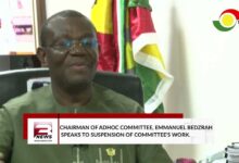 Whether the minority come or not we will write our report – Chairman of Adhoc C’ttee, Bedzrah