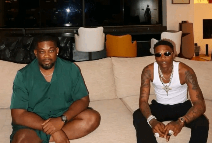 Don Jazzy and Wizkid latest picture together generates excitement online months after feud