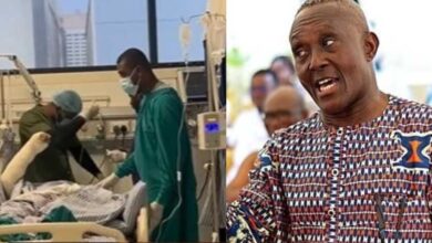 Veteran actor Mawuli Semevo battles life after severe fire incident