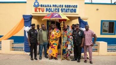 Dr. Oseadeeyo Nana Kumi Kodie donates ultra-modern Police station to Koforidua