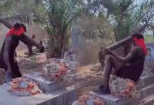 Man Visits The Graveyard Of A Deceased Woman To Pay Her Back For Falsely Accusing Him