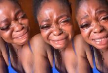 Beautiful Lady Cries Like A Kid Over Broken Heart