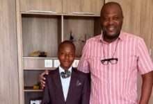 Ibrahim Mahama Meets 13-Year-Old KNUST Student As He Promises To Support Him
