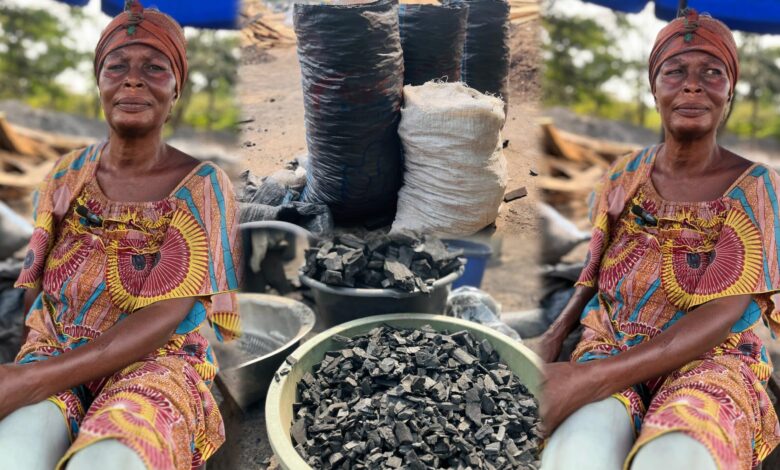 The Youth In Ghana Are Very Lazy & Selective When It Comes To Work- Charcoal Seller Fires