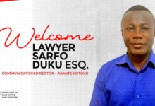 Kotoko appoint Lawyer Samuel Duku as Head of Public Relations