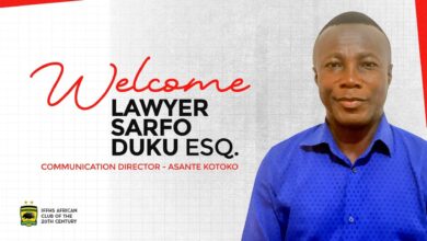 Kotoko appoint Lawyer Samuel Duku as Head of Public Relations