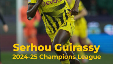 Uncharted territory: Serhou Guirassy seizes Champions League scoring chart