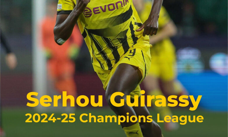 Uncharted territory: Serhou Guirassy seizes Champions League scoring chart