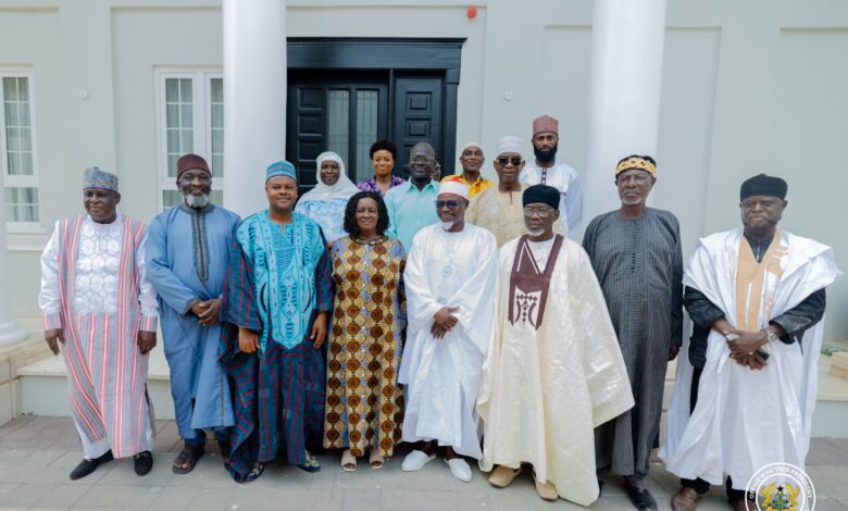 Madina Zongo Chiefs pay courtesy call on Vice President