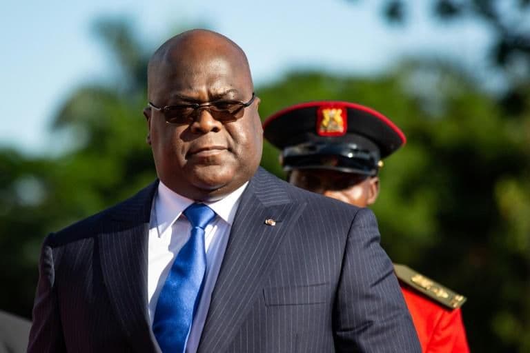 President of the Democratic Republic of Congo Felix Tshisekedi