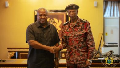 Dampare missing as President Mahama meets outgoing security chiefs