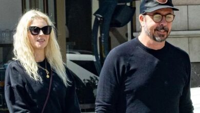 Dave Grohl and Wife Jordyn Blum make rare public appearance months after love child revelation