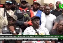 NDC Ashanti Regional Taskforce demand jobs after electoral victory