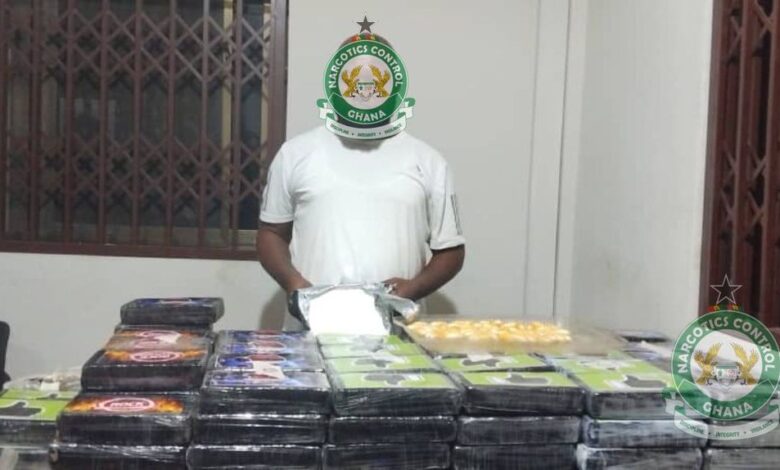 Drug Trafficking suspect arrested in Accra