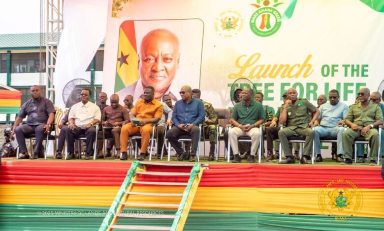 President Mahama declares war on deforestation with Tree for Life initiative