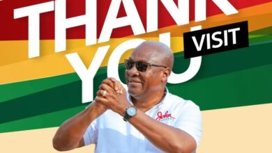 john mahama thank you tour