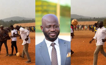 Messi is shaking: Ghanaian MP wows locals with impressive football skills (Video)