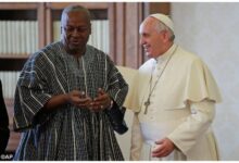 A symbol of compassion and justice – Mahama mourns Pope Francis