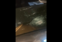 Driver recounts harrowing experience of stone thrown at car