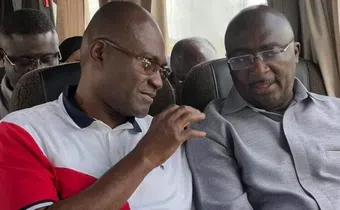 Kennedy Agyapong and Dr Mahamudu Bawumia