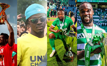 Ghanaian players who won trophies with their clubs in the 2024/25 season