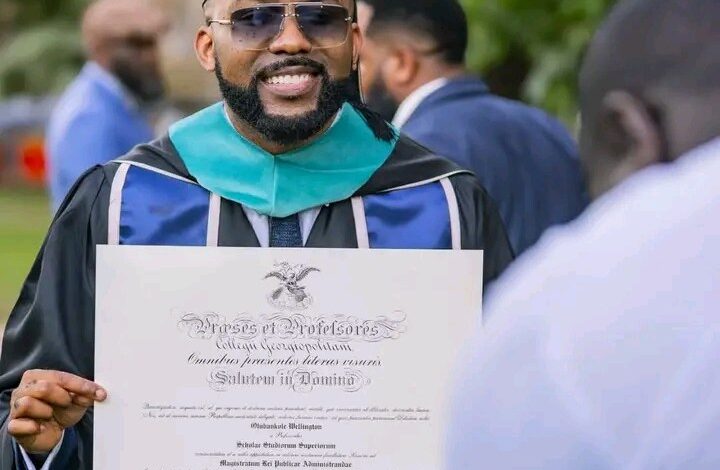 Banky W earns Master’s degree from Georgetown University