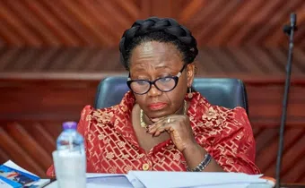 suspended Chief Justice, Her Ladyship Gertrude Araba Sackey Torkonoo.
