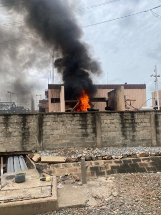 Accra hit with power cuts as fire erupts at Dzorwulu bulk supply point