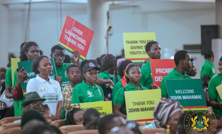 Mahama hails Ghanaian workers, reaffirms commitment to decent work and economic stability