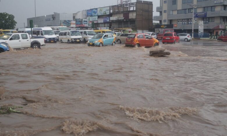 Floods in Accra claim five lives, NADMO warns of urban drainage failures