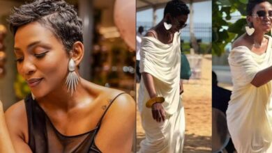 Watch as veteran actress Genevieve Nnaji steps out in style