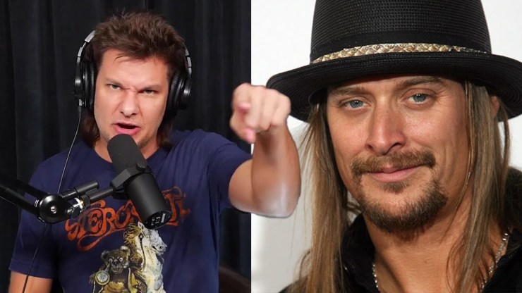 Joe Rogan and Kid Rock