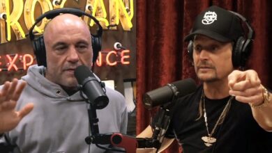 Joe Rogan and Kid Rock
