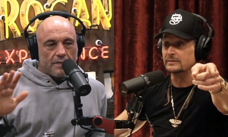 Joe Rogan and Kid Rock