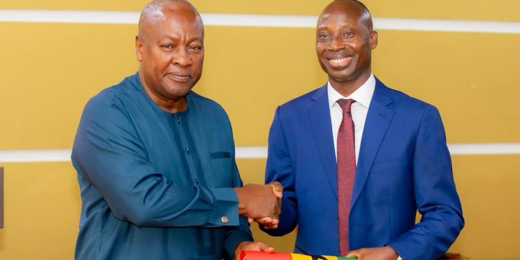 Statistical integrity is not a luxury, it’s a necessity – Mahama to new GSS boss