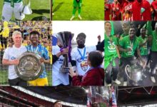 Nine Ghanaian players who won trophies in the 2024/25 football season.