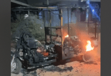 Pragyia rider found dead, vehicle set ablaze in Somanya