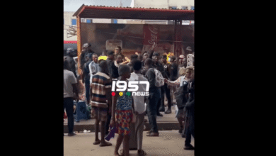 Police clash with trader during AMA decongestion exercise at Circle