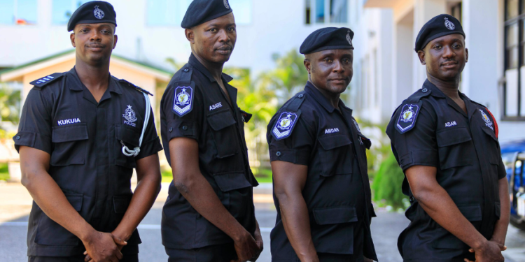 Four police officers promoted for arresting suspects linked to Asiyaw murders