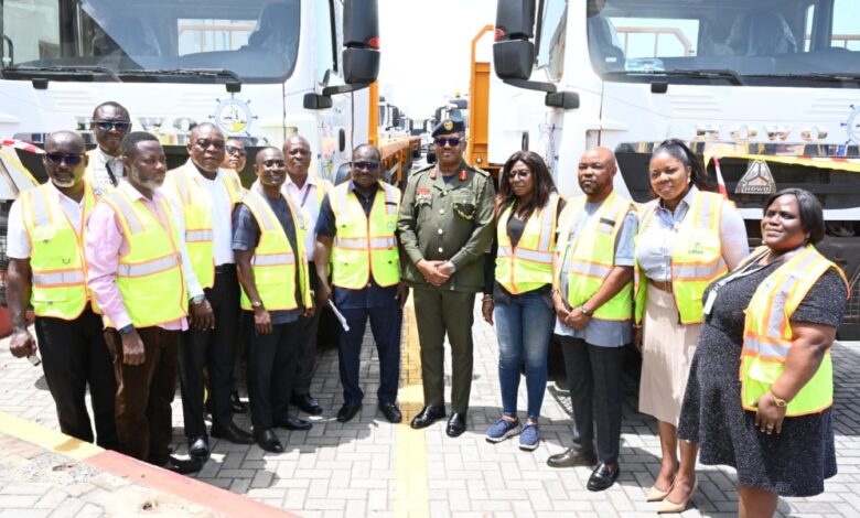 Ghana Ports And Harbours Authority Commissions 15 Brand New Trucks For Operations In Tema Port