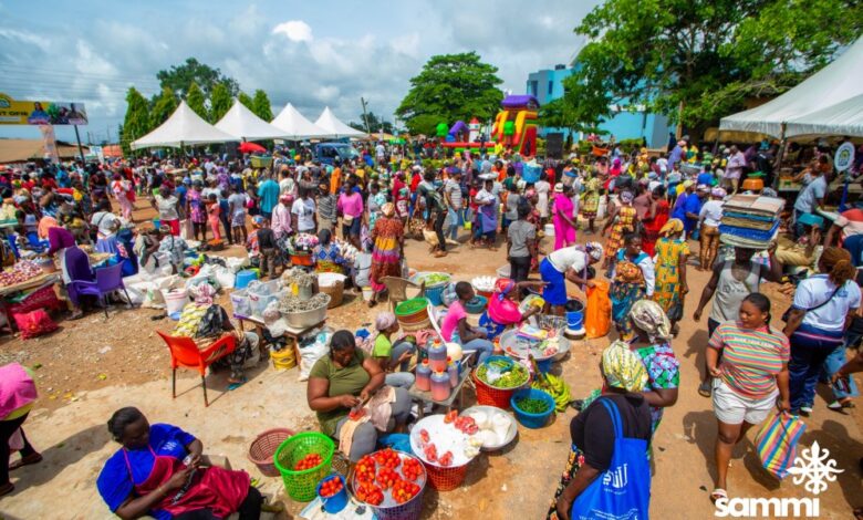 Thousands gather for Ofie Market in Akuapem North