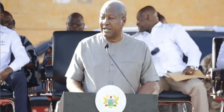 Mahama boasts economic recovery as Cedi strengthens and market prices drop