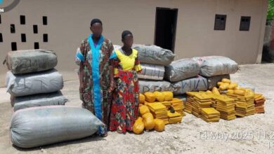Police intercept 24 bags of suspected Indian hemp in intelligence-led operation