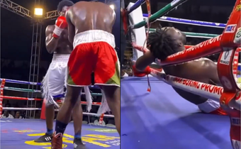 The family are fighting over the $3,000 donated by Ghana - Nigerian boxer’s widow cries