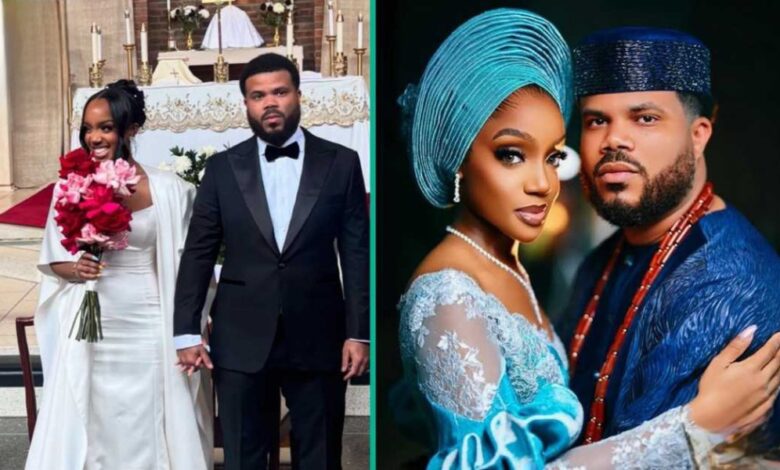 Davido’s manager Asa Asika weds Leona Adesanya in elegant church ceremony